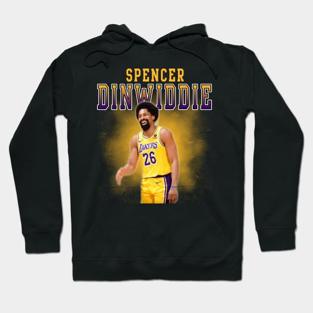 Spencer Dinwiddie Hoodie by Bojes Art